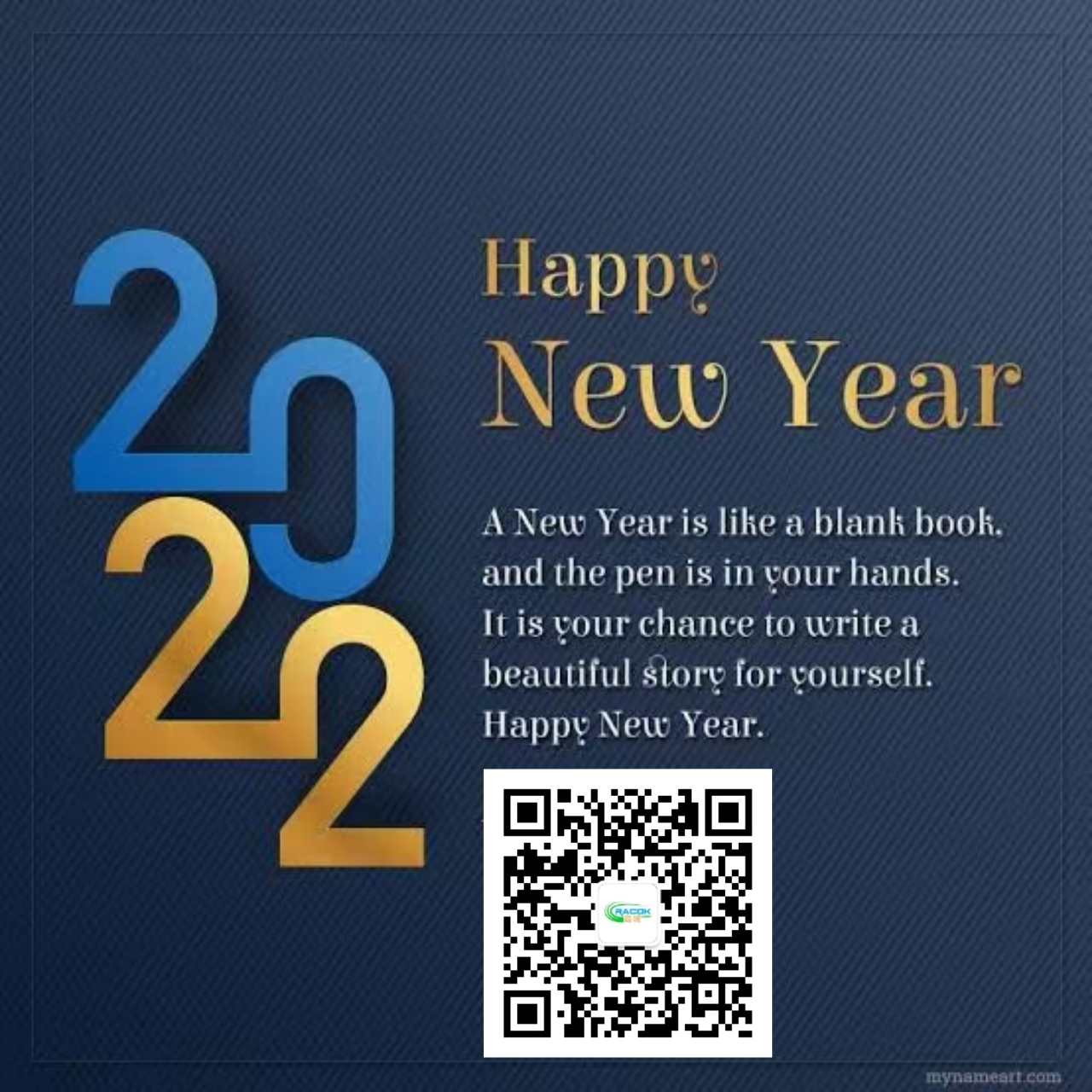 Happy New Year 2022(Japanese Pinata)